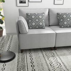 Flexible Slipcover Modular Seating - 2 Arm Unit + 1 Armless Chair