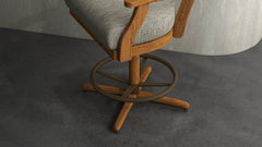 CM178 Dining Set with Swivel Chairs