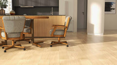 Cameron Collection CM178-C846 Swivel Tilt Dining Chair with Narrow Wood Caps