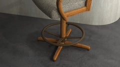 Chromcraft Camryn Collection CM167-CDS336 Swivel Tilt Counter Height Dining Stool