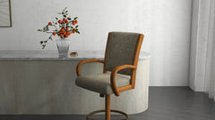 Chromcraft Camryn Collection CM167-CDS336 Swivel Tilt Counter Height Dining Stool