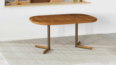 Chromcraft Carlisle Collection CD324-C365 Extendable High Pressure Laminate Dining Table