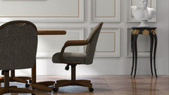 Chromcraft Medina Collection CM188-C945 Swivel Tilt Caster Casual Dining Chair