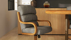 Chromcraft Nova Collection CM137-C846 Swivel Tilt Caster Casual Dining Chair