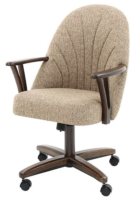 steelcase caster swivel dining chairs