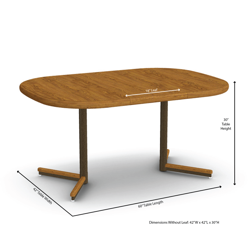 Chromcraft Chambers Carlisle Dining Set 362-845-324-365