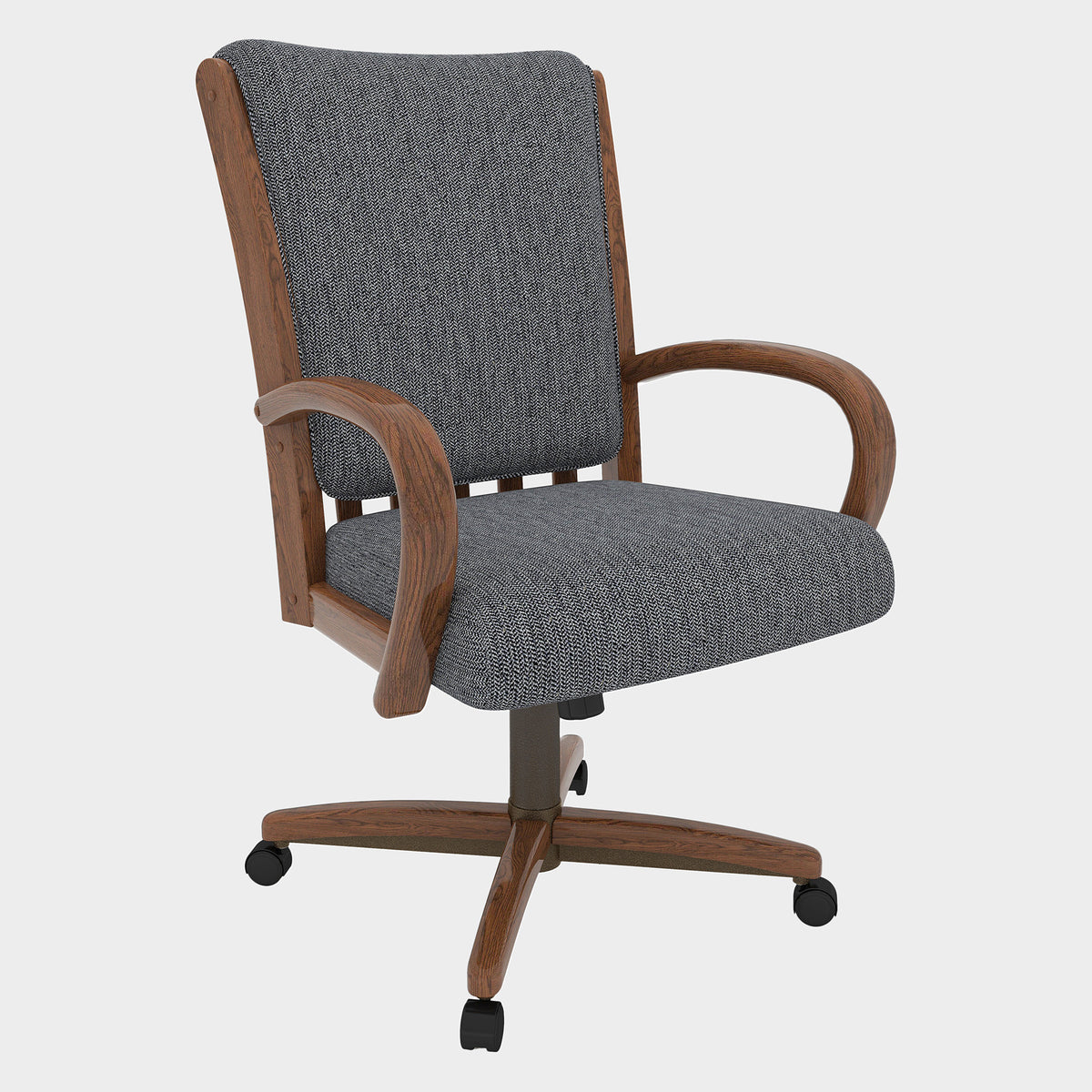 Chromcraft Dining™ CM177YW Chair With 8022 Fabric