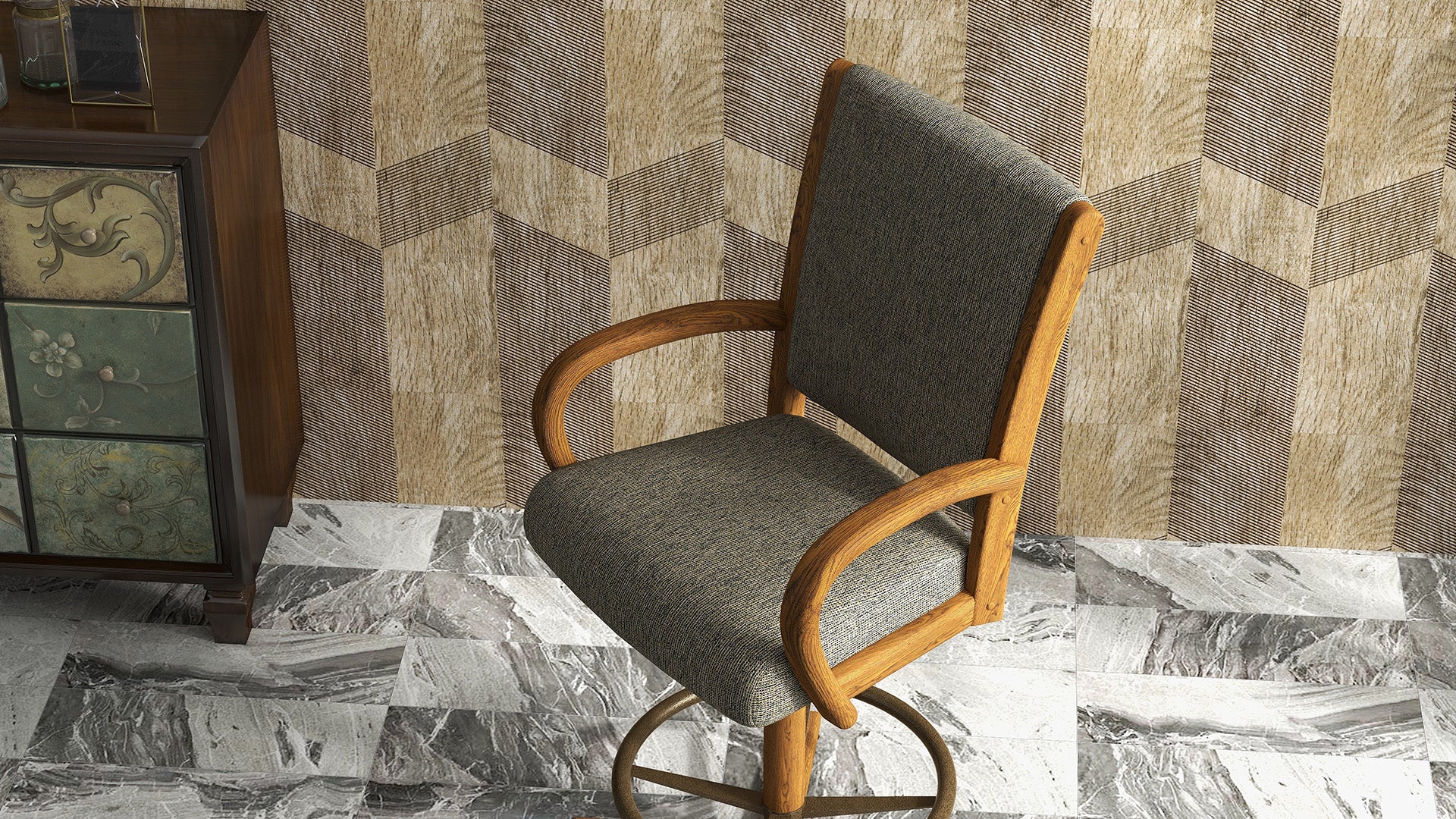 Chromcraft Camryn Collection CM167-CDS316 Counter Chair: Contemporary Living with Trendy Dining Decor
