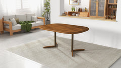 Chromcraft Carlisle Collection CD324-DB38 Extendable High Pressure Laminate Dining Table