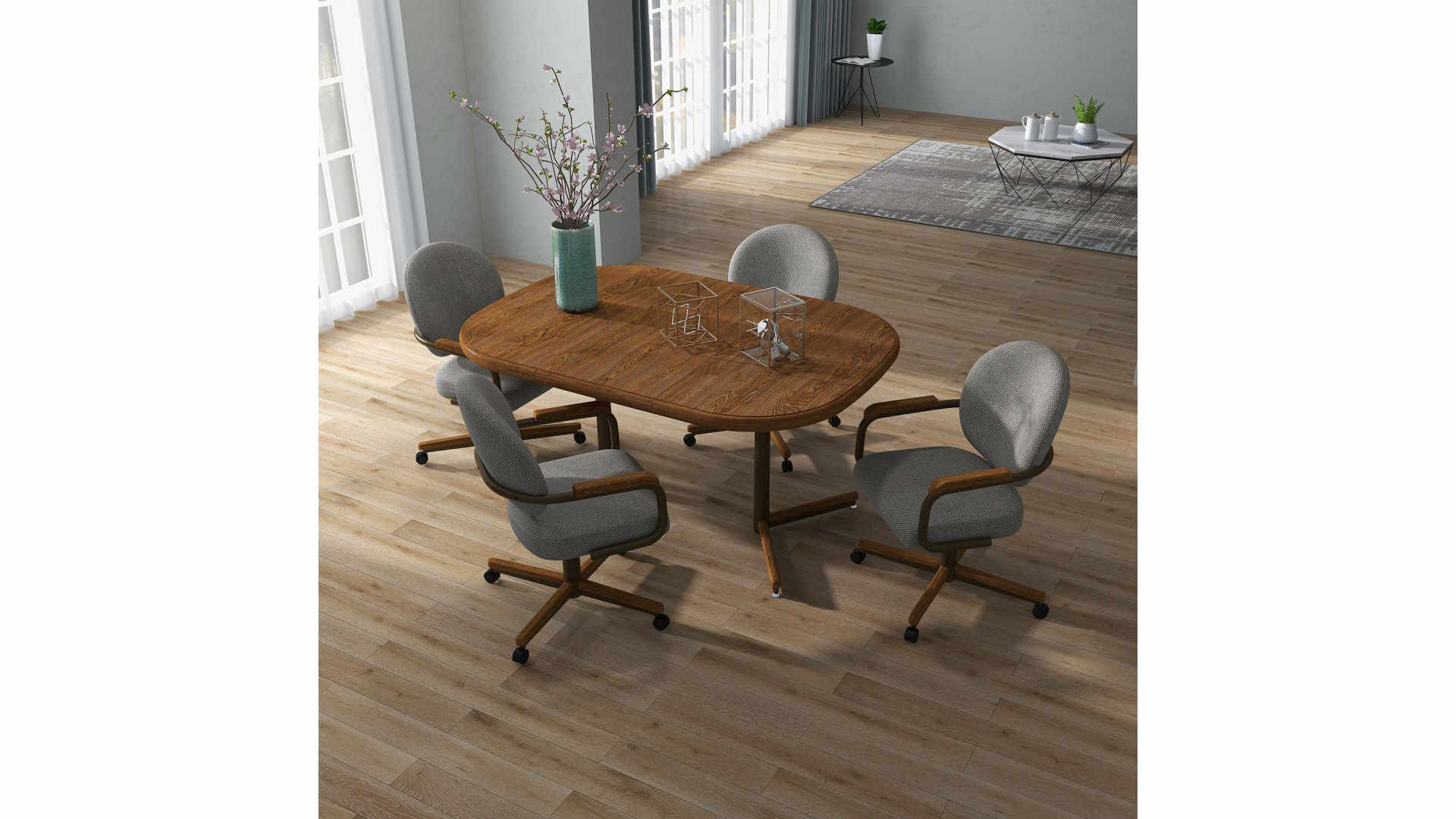 Chromcraft Chambers Carlisle Dining Set 362-845-324-365