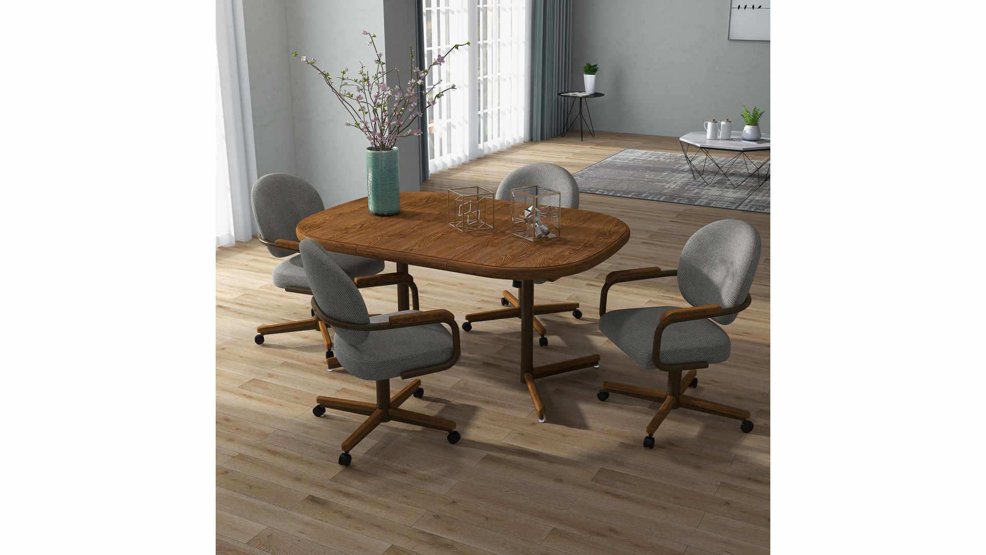 Chromcraft Chambers Carlisle Dining Set 362-845-324-365