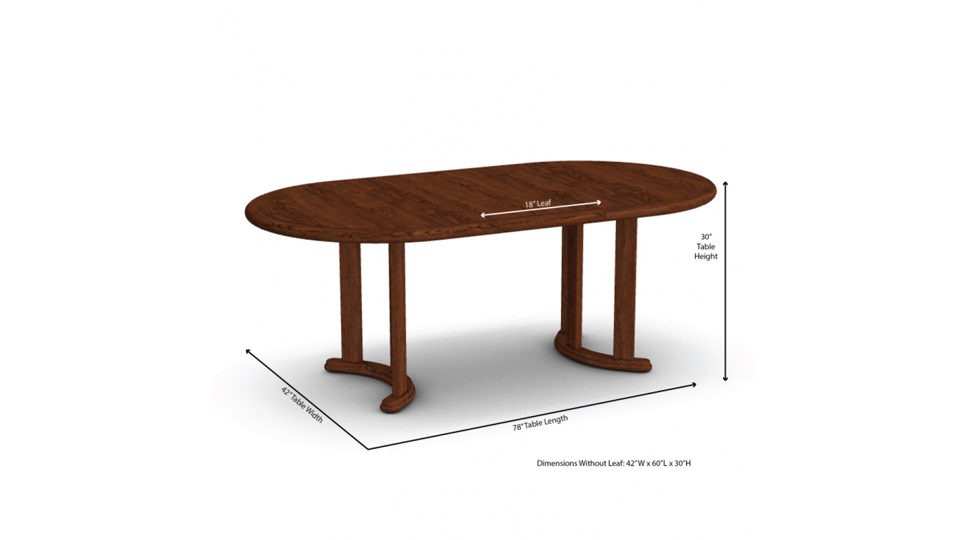 Harris Collection CD817-C75 Extendable High Pressure Laminate Dining Table