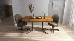 Chromcraft Landry Haywood Dining Set, Modern Dining, Contemporary Dining Decor