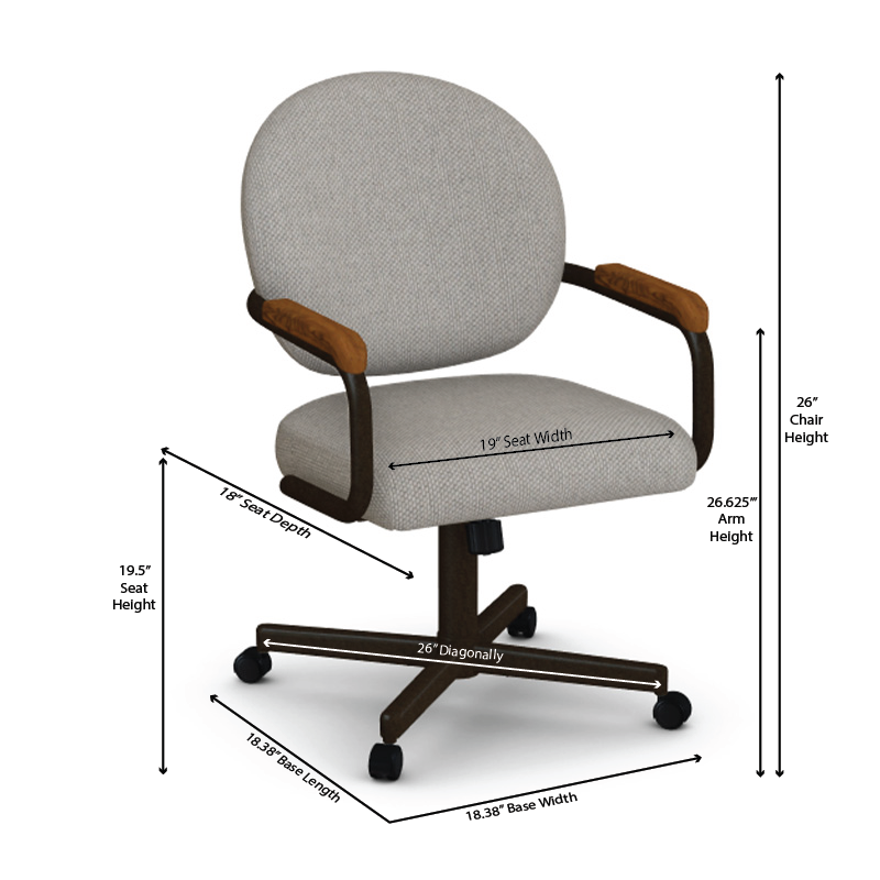 Chromcraft Chambers Carlisle Dining Set 362-845-324-365