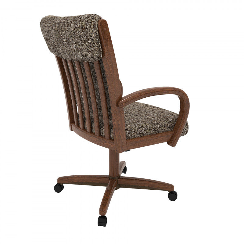 Chromcraft  Baylor Collection CM177 Quick Shipping Chair in Walnut Finish