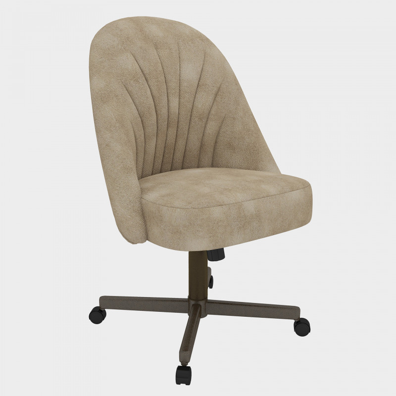 Chromcraft Dining™ CM128 Chair With 6607 Fabric