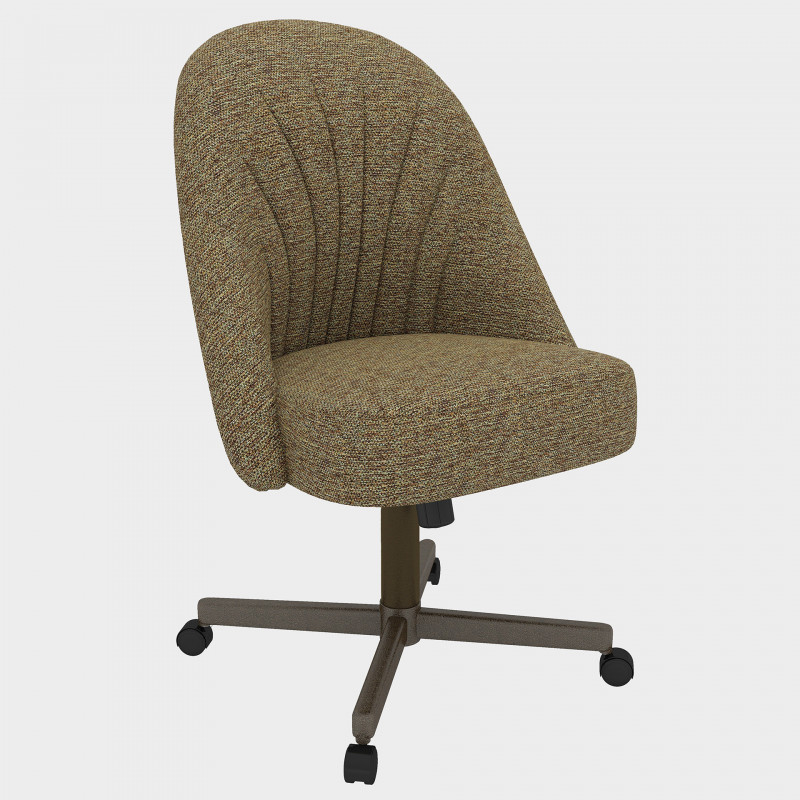 Chromcraft Dining™ CM128 Chair With 0018 Fabric