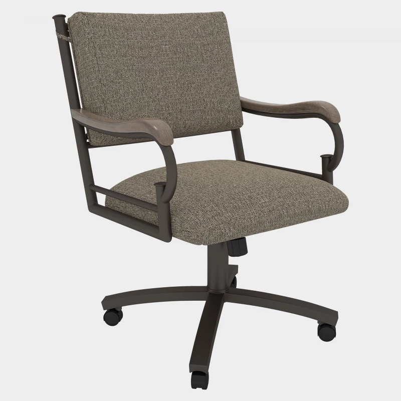 Chromcraft Dining™ MM601OS Chair With 8012 Fabric