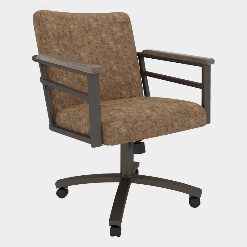 Chromcraft Dining™ MM604OS Chair With 0170 Fabric